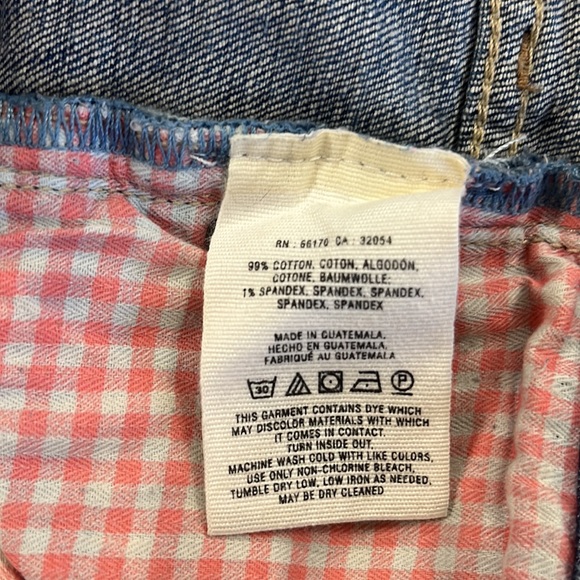 Pilcro and the Letterpress x Anthropology Cuffed Denim Shorts Womens Size 29 - Picture 10 of 10